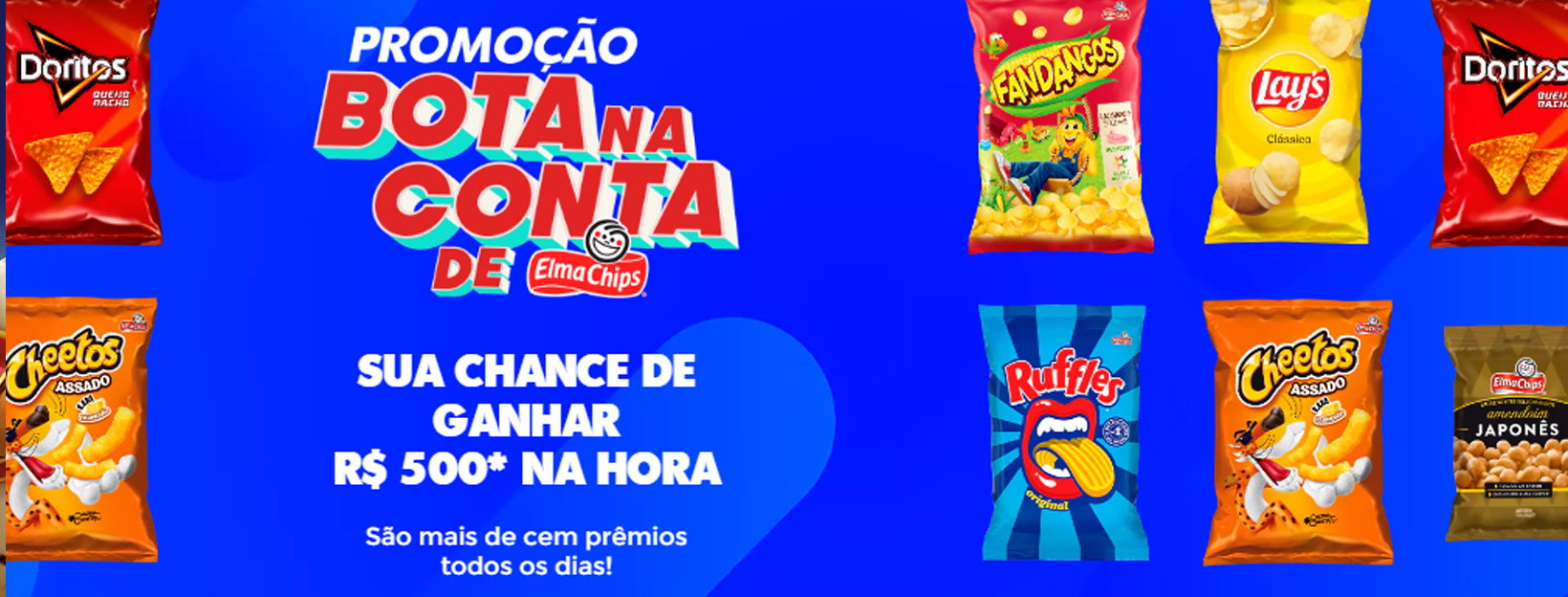 Promoção Bota na conta da Elma Chips