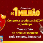 Participe da Promoção Sazón 2023: Seu Amor é o Maior Ingrediente para Ganhar até R$1 Milhão!