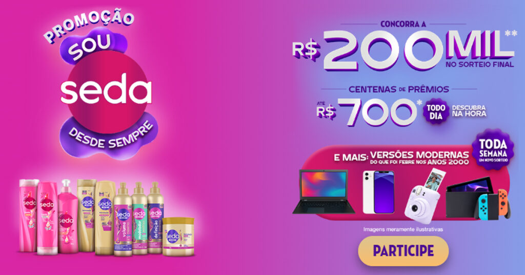 Participe da Promoção SEDA e ganhe Prêmios Incríveis!