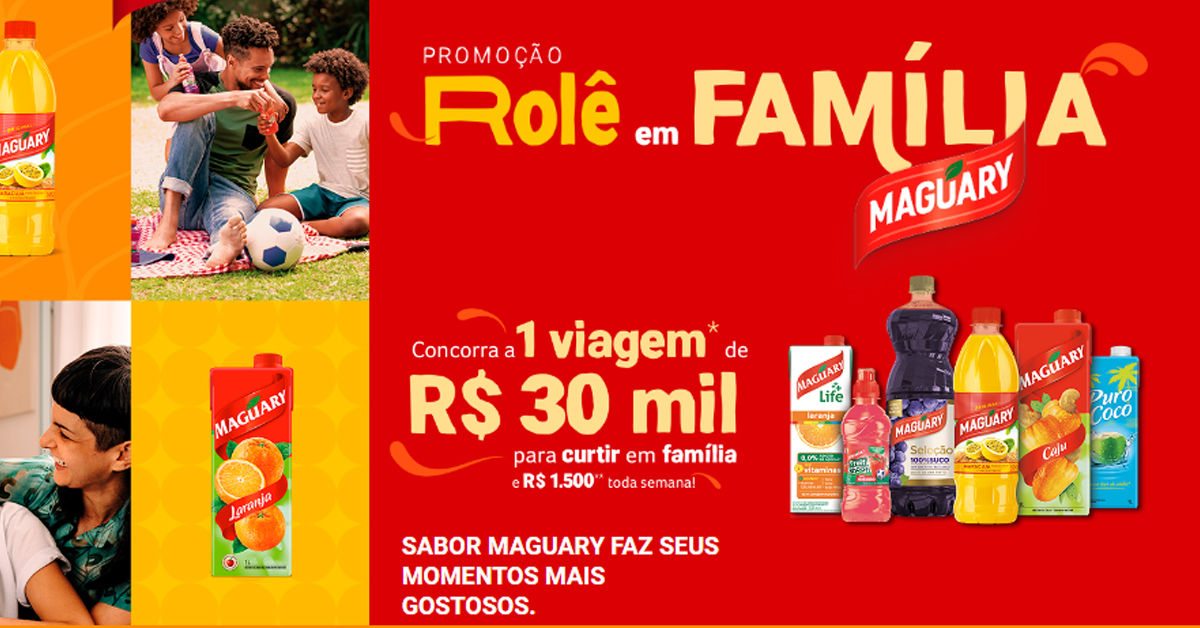 Promoção Maguary 2023: Rolê em Família com Prêmios Incríveis!