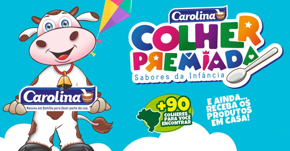 Participe da Promoção Carolina Laticínios 2023 e Ganhe 1 Ano de Produtos com a Colher Premiada!