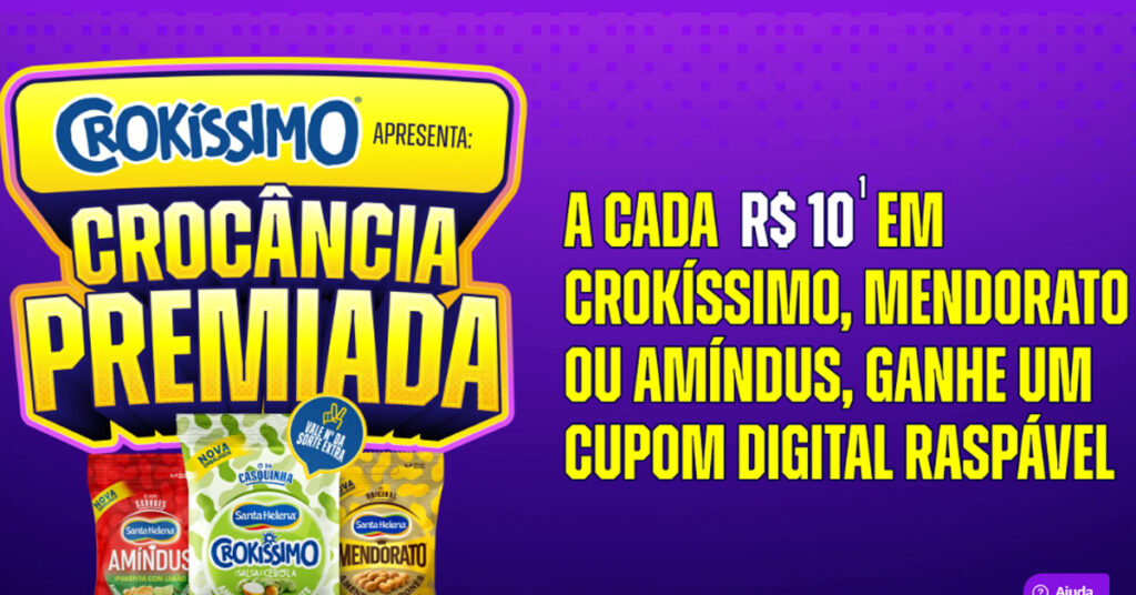 Promoção Santa Helena 2023 Crocância Premiada: ganhe um PS5 e muito mais!