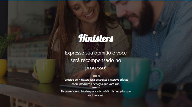 Ganhe dinheiro com suas opiniões: conheça o Hintsters