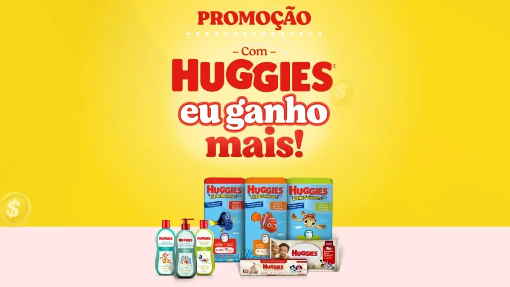 Aproveite a Promoção Huggies: Receba até R$ 70 de Cashback!