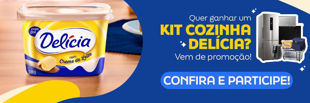 Delícia lança promoção imperdível: Concorra a kits de prêmios eletrodomésticos!