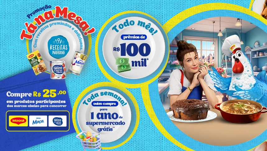 Promoção Nestlé Tá na Mesa 2024