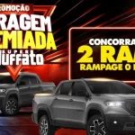 Garanta sua chance de ganhar uma Picape Ram Rampage Rebel Diesel 0km na Promoção Garagem Premiada Super Muffato 2024!