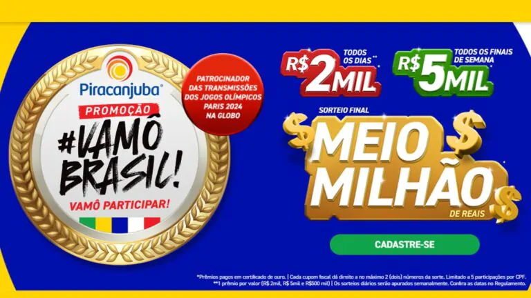 Participe da Promoção Piracanjuba 2024 e concorra a prêmios incríveis!