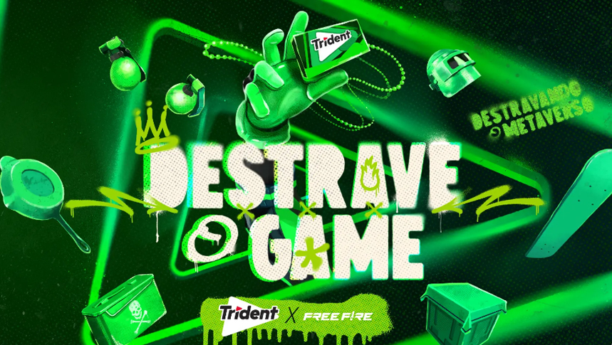 Promoção Trident 2024 Destrave O Game: ganhe jaquetas exclusivas do Free Fire