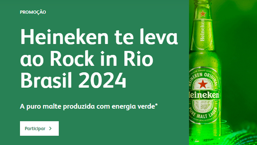 Promoção Heineken te Leva ao Rock in Rio 2024: veja como participar