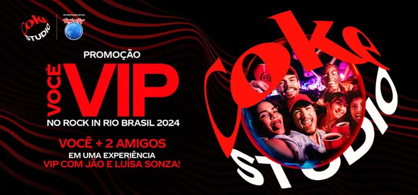 Participe da Promoção Coca-Cola: Você VIP no Rock in Rio Brasil 2024!