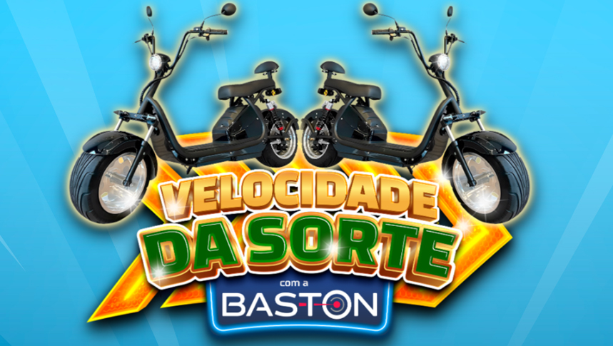 Ganhe uma Scooter elétrica na promoção “Velocidade da Sorte com a Baston”!