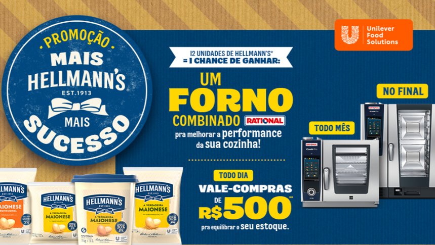 Promoção Hellmann’s 2024: concorra a prêmios exclusivos para empreendedores!