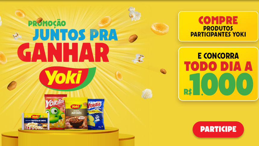 Participe da Promoção Yoki 2024 e concorra a prêmios de R$ 1.000 ...