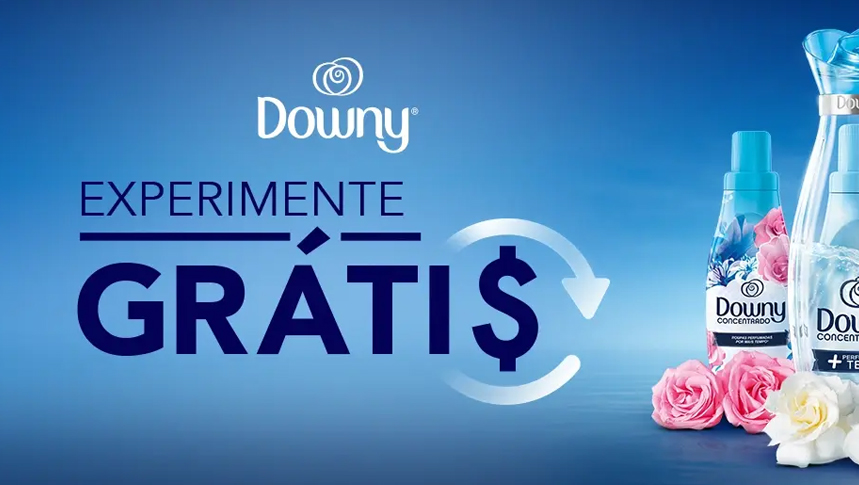 Experimente Downy grátis com cashback: saiba como participar e obtenha o reembolso da sua compra