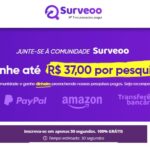 Como ganhar dinheiro respondendo pesquisas online com Surveoo