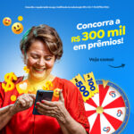 Promoção App Premiado Amigão: gire a roleta e concorra a vales-compras de até R$500