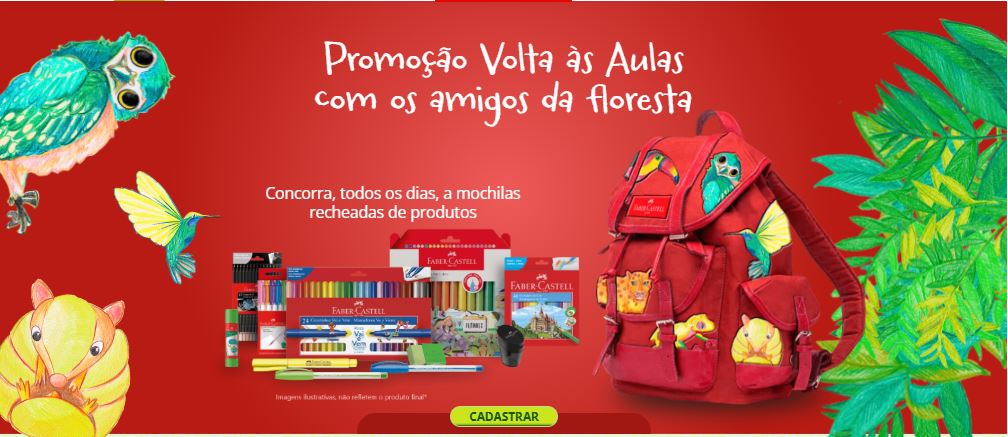 Faber-Castell 2025: concorra a kits escolares na promoção voltas às aulas!