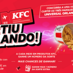 Compre no KFC e concorra a viagem dos seus sonhos para Orlando!