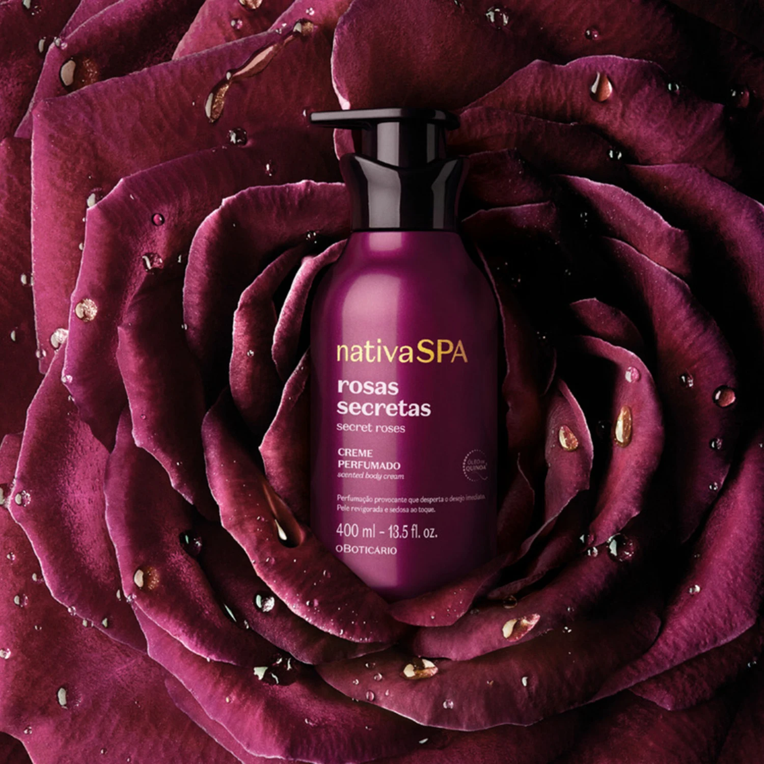 Liberado Brinde Grátis do O Boticário: Nativa SPA Rosas Secretas