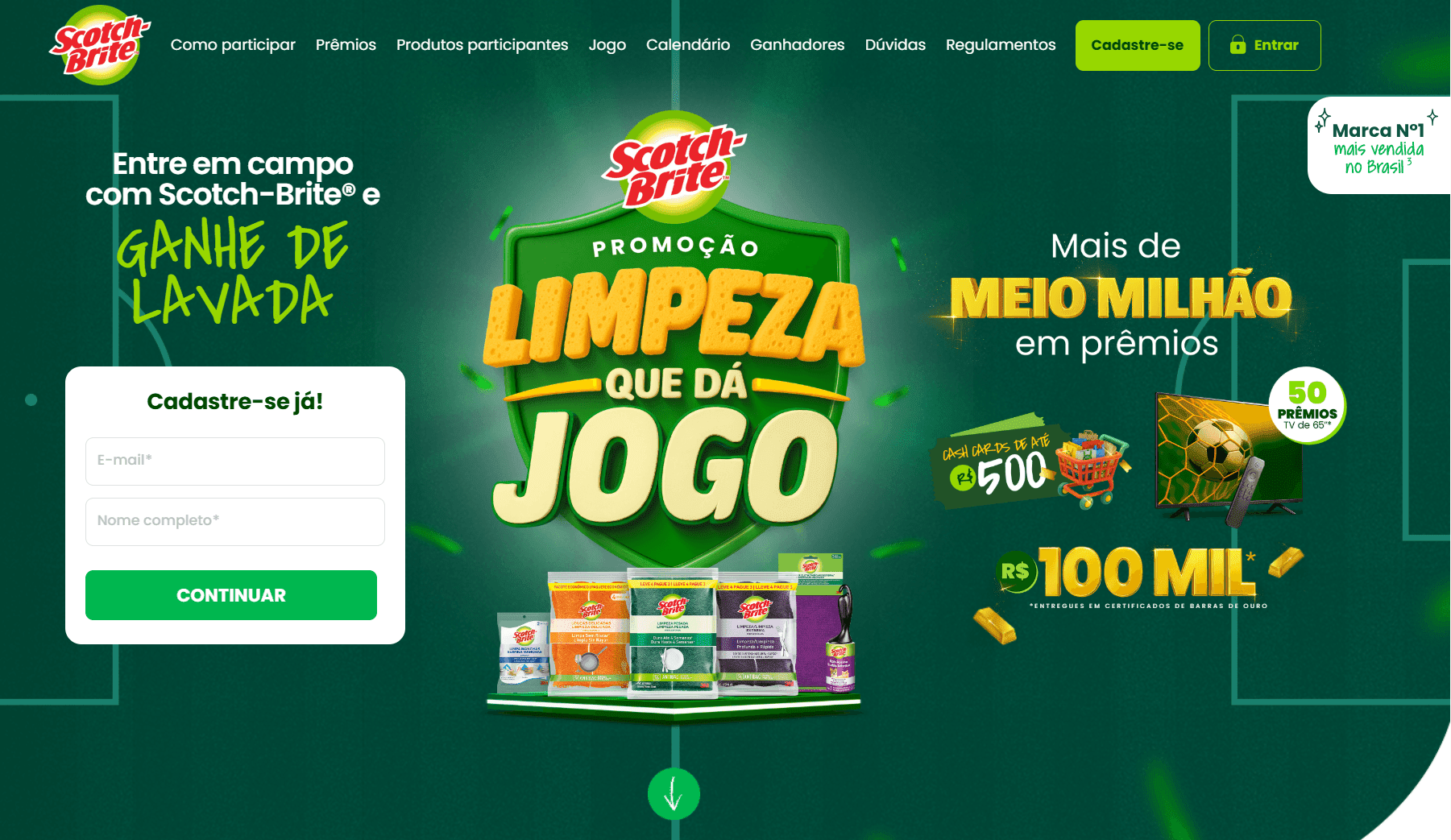 Promoção Scotch-Brite 2026: Concorra a R$ 100 Mil e Mais de Meio Milhão em Prêmios